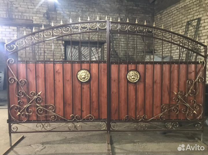 Кованые ворота и калитки