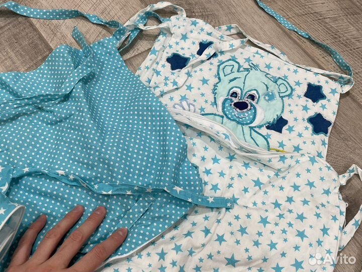 Съемные чехлы на бортики в детскую кроватку