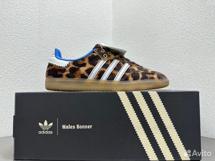 Леопардовые кеды Adidas