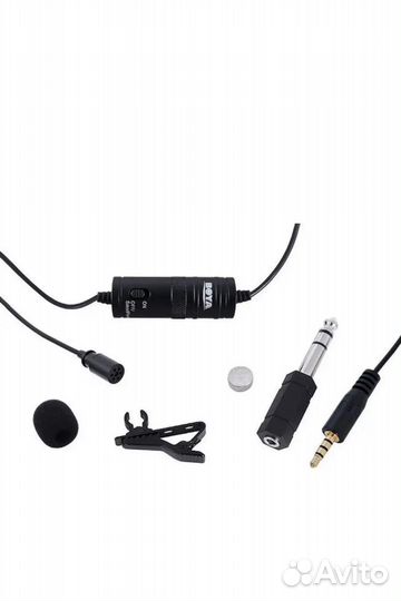 Петличный микрофон boya m1 петличка андроид