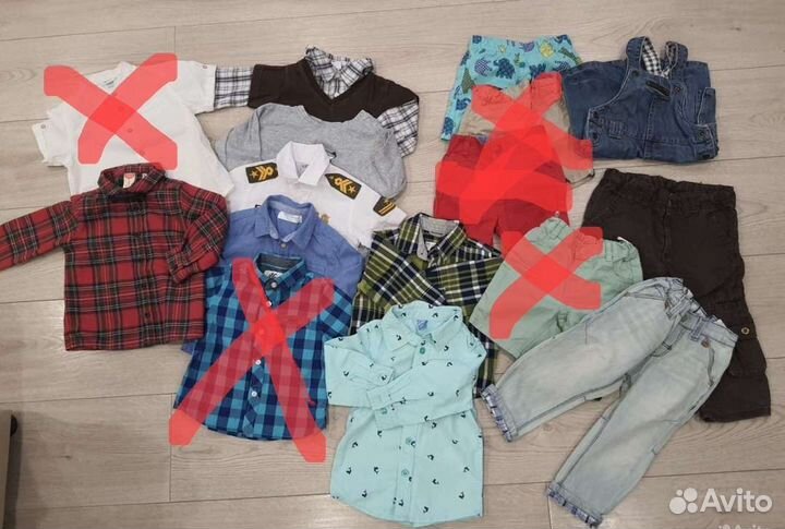 Вещи пакетом 80-86 размер