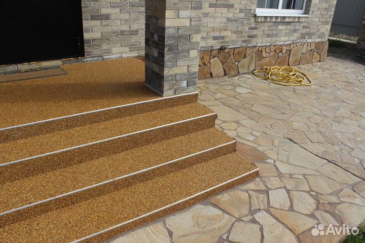 Камень для дорожек, облицовки природный