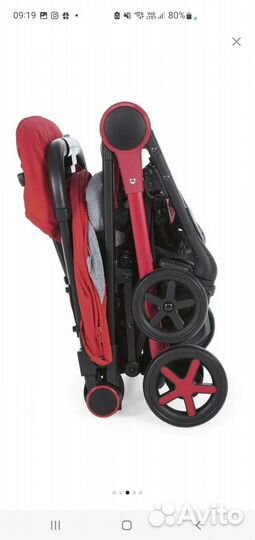 Коляска chicco miinimo 2 paprika,новая