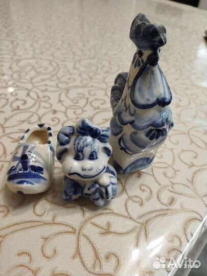 Фигурки Гжель