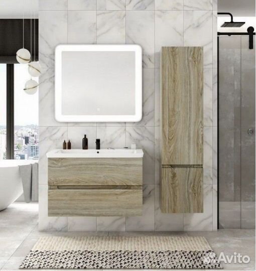 Шкаф-пенал Art&Max Techno 160 правосторонний Дуб мелфорд