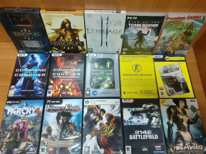 Игры для пк в боксах