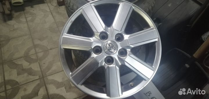 Литые диски R16 toyota оригинальные 4шт