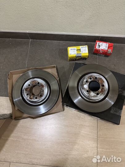 Тормозные диски и колодки Range Rover Sport l320