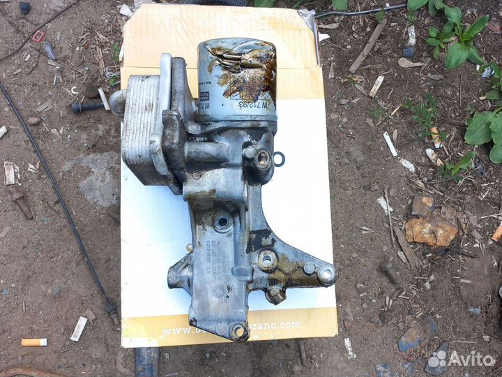 Шкода йети кронштейн масляного фильтра