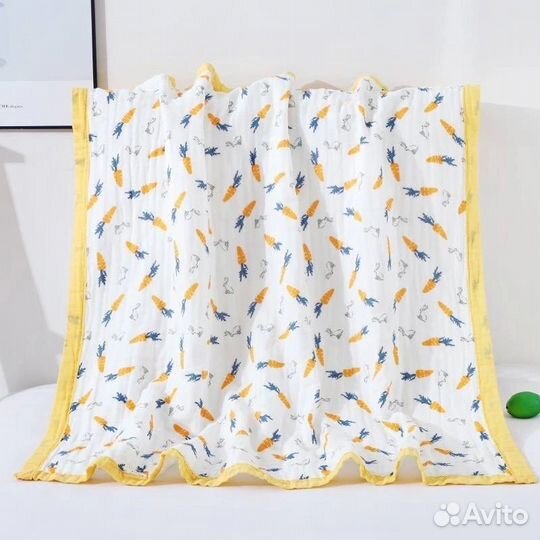 Муслиновые пледы для малышей