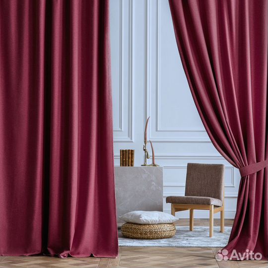 Шторы готовые канвас