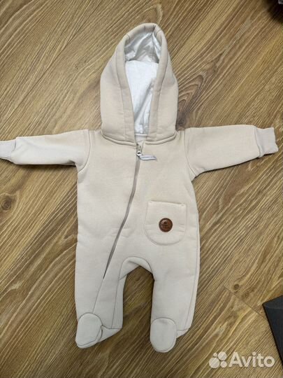 Зимний комбинезон для новорожденных