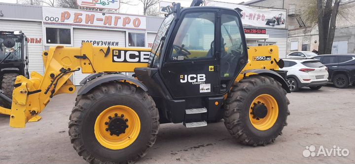 Телескопический погрузчик JCB 550-80, 2015