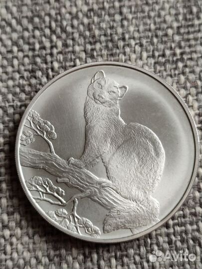 Монета серебро