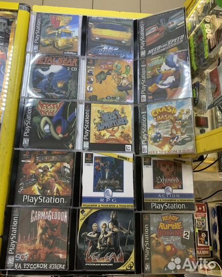 Playstation 1 - Диски с Играми