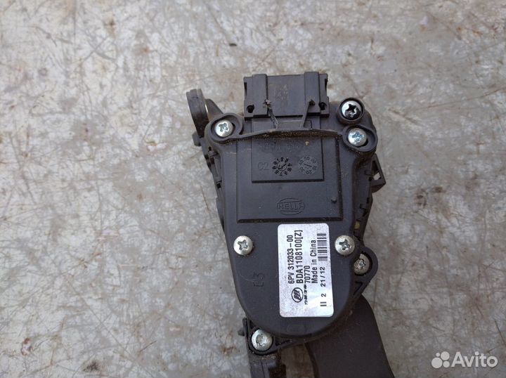 Педаль газа Лифан Солано 2010 2016