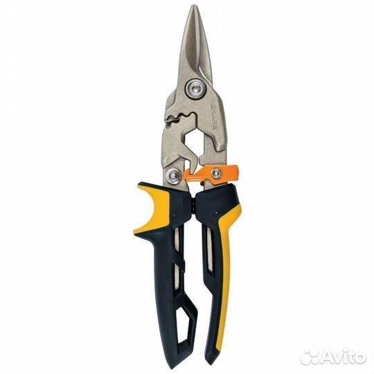 Ножницы для металла Fiskars прямые PowerGear