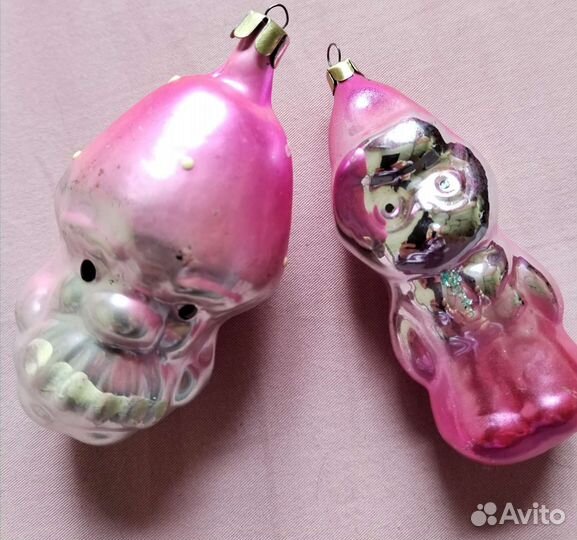 Елочные игрушки СССР (набор)