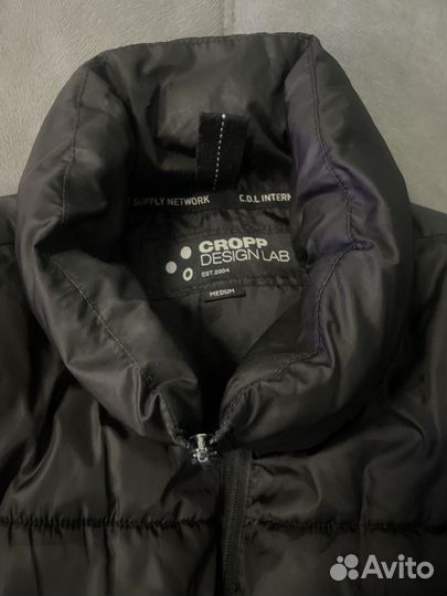 Пуховик зимний мужской удлиненный cropp