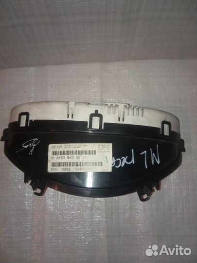 Щиток приборов Mercedes ML400 CDI дизель 163540401