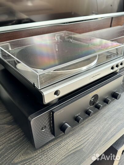 Виниловый проигрыватель Audio-Technica AT-LP60xusb