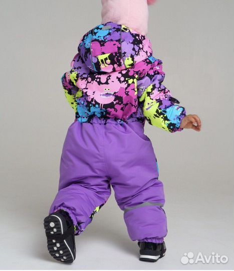 Зимний комбинезон для девочки