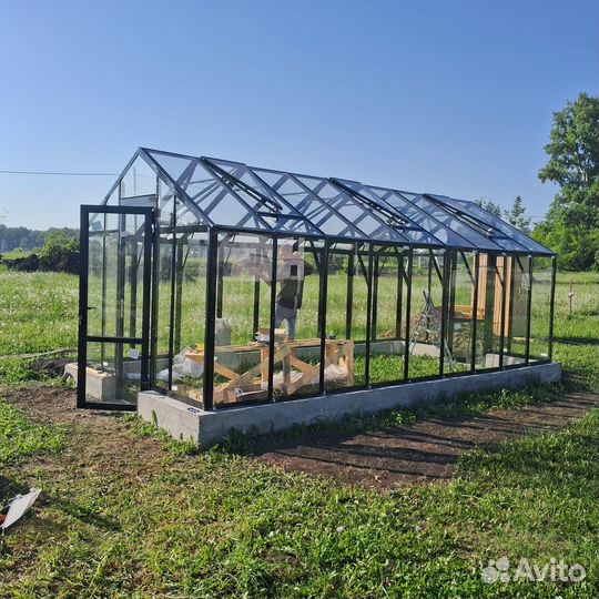 Сборка и установка теплицы (поликарбонат)