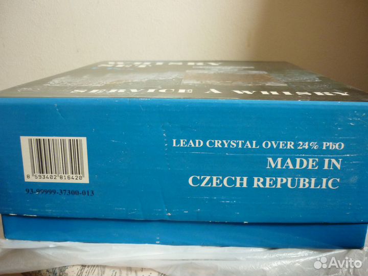 Набор для виски Чешский хрусталь bohemia