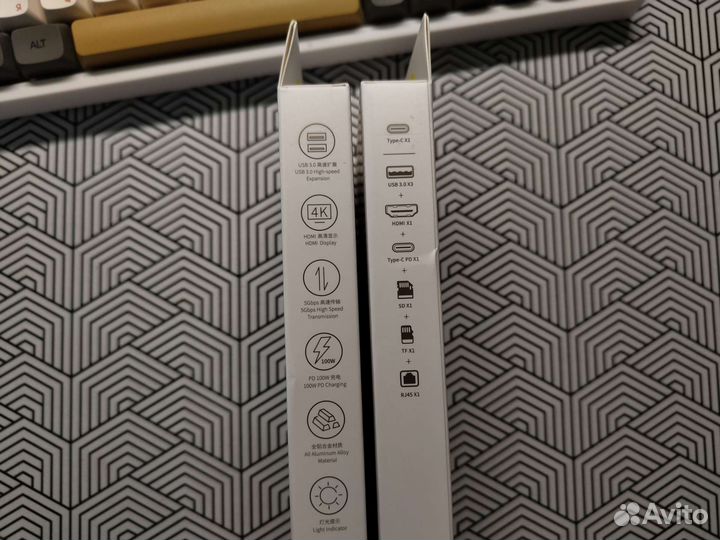 Type c hub Baseus 8в1