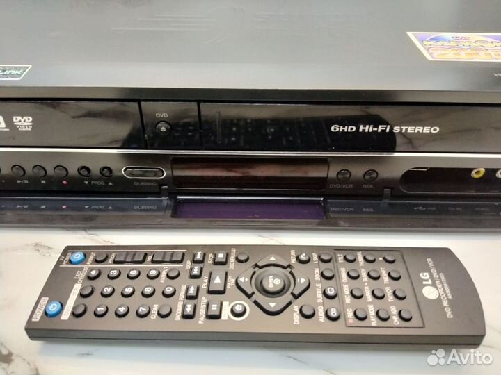 Рекордер DVD+VCR LG DVRk898 HDMi Оцифровка VHS