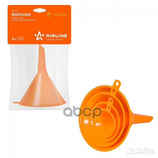 APF-01 к-кт воронок 4 шт., 50/75/95/115мм APF0