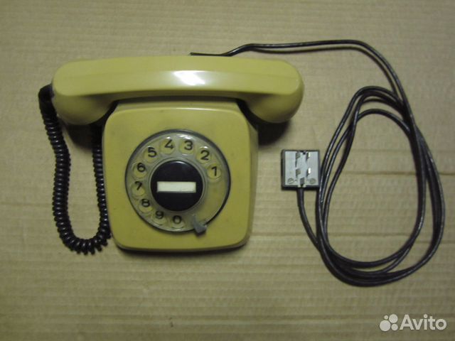 Телефон дисковый из СССР объявление продам