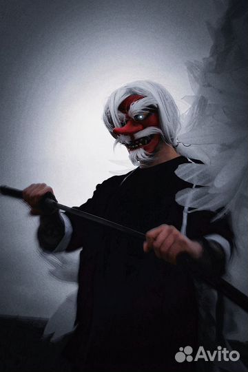 Японская Маска Тэнгу (на заказ)