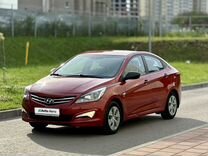 Hyundai Solaris 1.6 AT, 2015, 102 500 км, с пробегом, цена 1 090 000 руб.