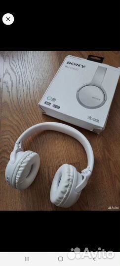 Беспроводные наушники sony
