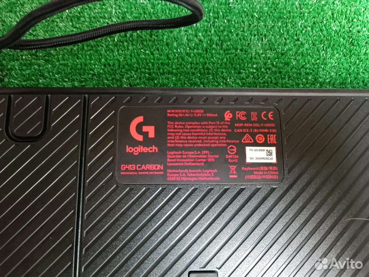 Игровая клавиатура Logitech G413 Carbon