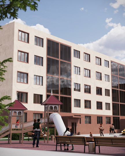 2-к. квартира, 67,6 м², 2/5 эт.