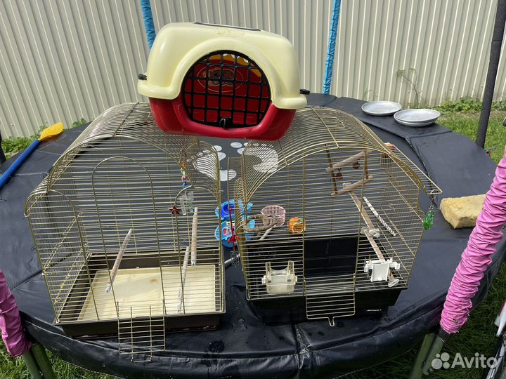 Большая клетка для птиц