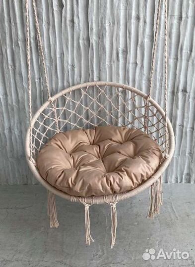 Качель подвесная с подушкой