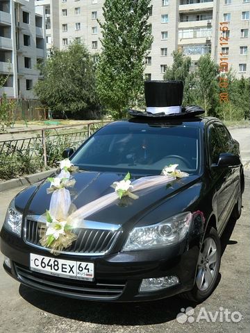 Шляпы на свадебные машины