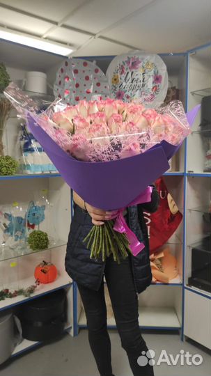 Розы 51 штука 60 см