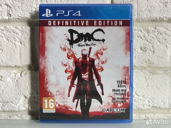 DmC: Devil May Cry definitive edition PS4 новый