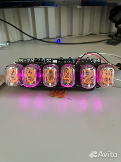 Ламповые часы на индикаторах ин12 и ин17