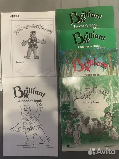 Английский язык учебник brilliant 1,2,3,4 Комарова