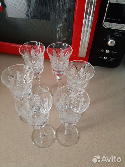 Рюмки СССР хрусталь