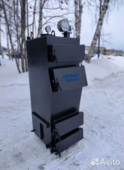 Твердотопливный котел длительного горения