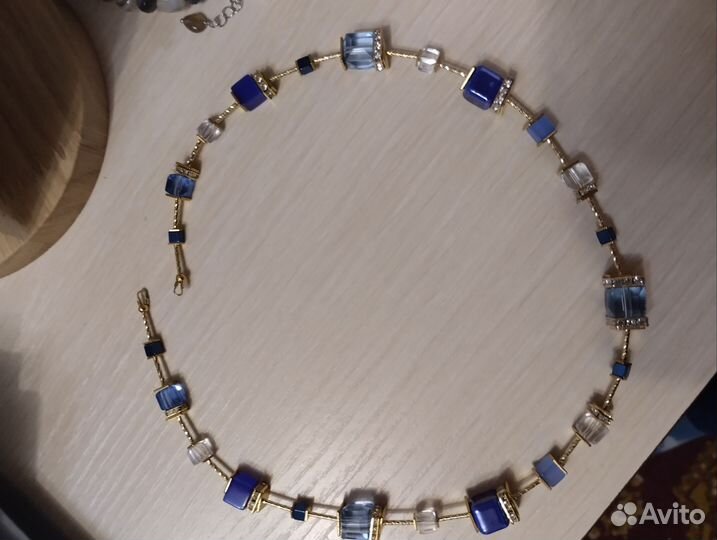 Колье и серьги в стиле Кур де Лион