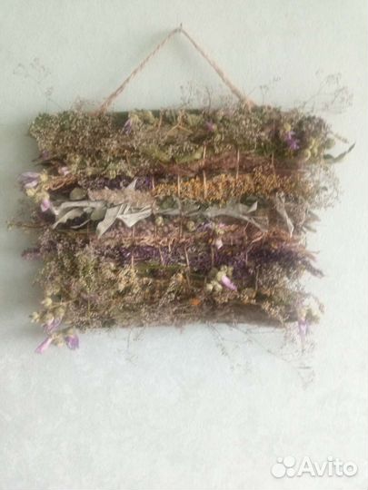 Цветочное панно