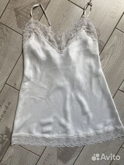 Шелковый топ -майка intimissimi