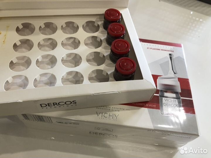 Vichy dercos aminexil ампулы для волос